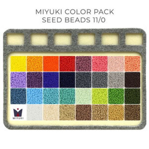 Miyuki Colorpack - 31 colors 11/0 seed beads